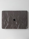 Сірий чохол «Оксамит» для MacBook — вигляд зверху на кришку