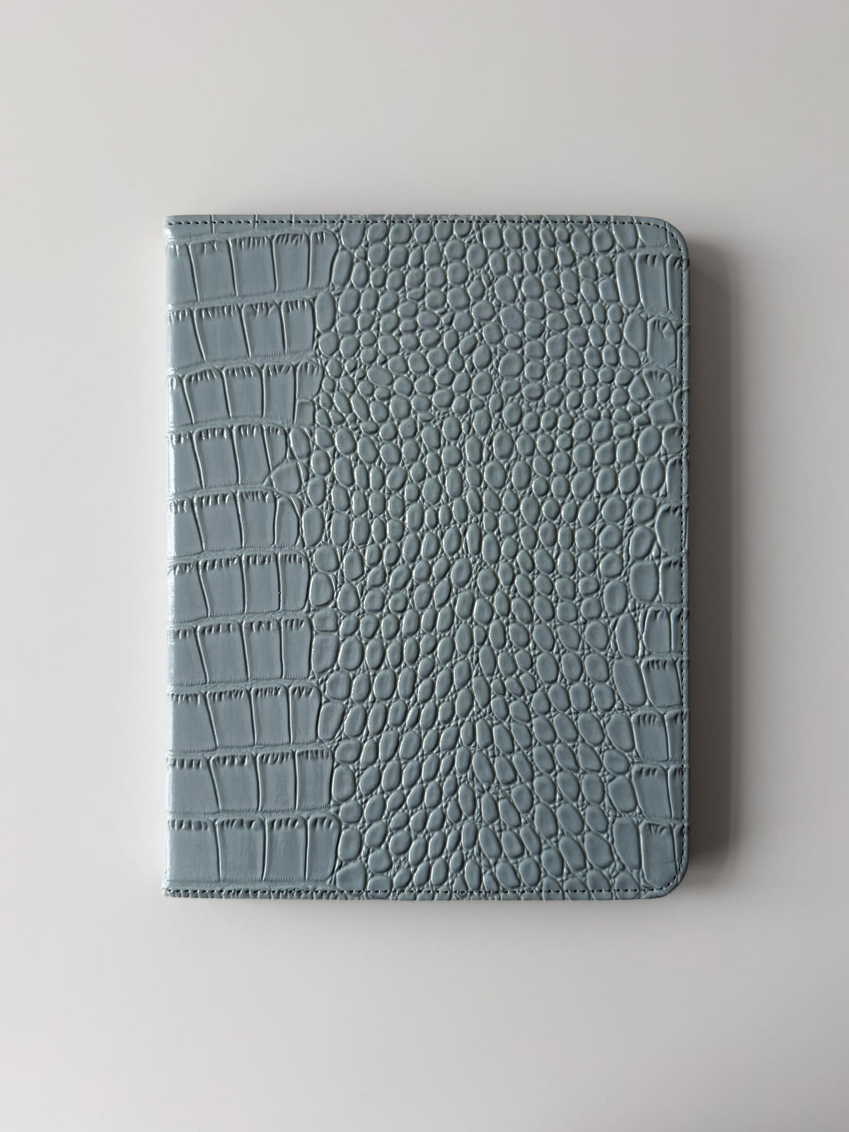 Блакитний чохол-книжка Gator Skin для iPad — закрита обкладинка